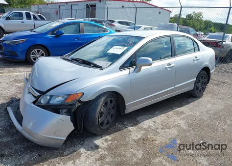2007 Honda Civic Lx from USA, damaged, VIN 1HGFA16547L121592